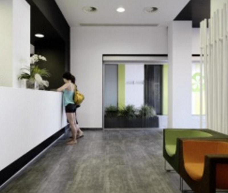 Residencia Melon District Marina Hotel Barcelona Luaran gambar